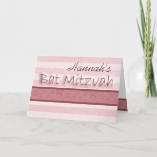 Modifique su propia invitación de Mitzvah para