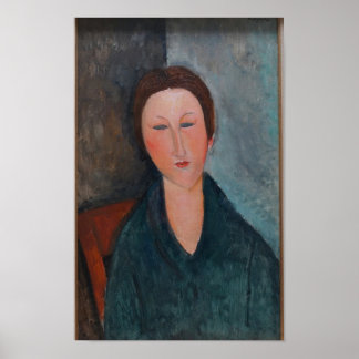 Modigliani con imagen de arte a la vista cerrada