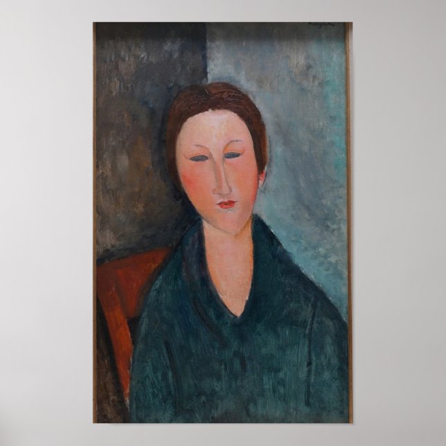 Modigliani con imagen de arte a la vista cerrada (Frente)