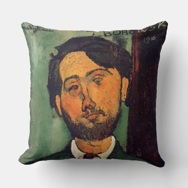 Modigliani - retrato de la almohada de Leopold (Anverso)