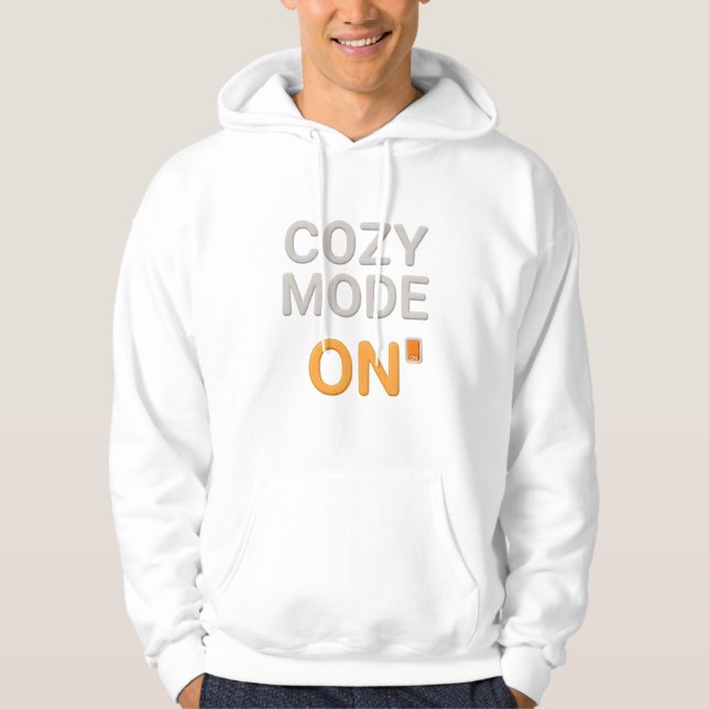 Modo Acogedor Sudadera con Capucha | Ropa de estar (Anverso)