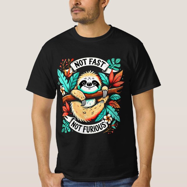 Modo Chill activado - Camiseta Sloth (Anverso)