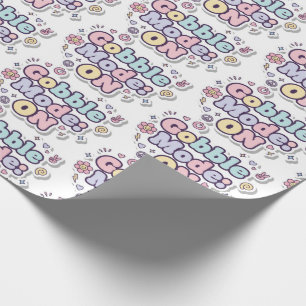 Modo de engullir: Papel de regalo festivo activado