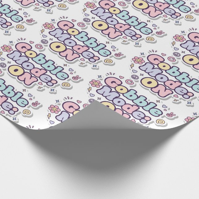 Modo de engullir: Papel de regalo festivo activado (Esquina)