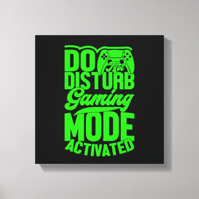 Modo de juego No Molestar activado Impresión en li (Anverso)