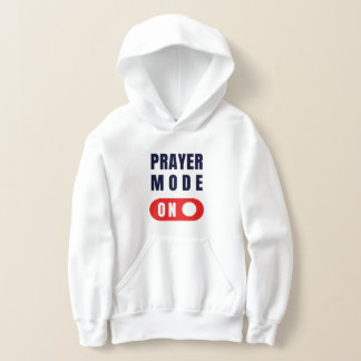 Modo de oración activado. Chicas pullover Hoodie