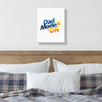 Modo de papá en el arte de la pared - Canvas diver