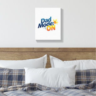 Modo de papá en el arte de la pared - Canvas diver