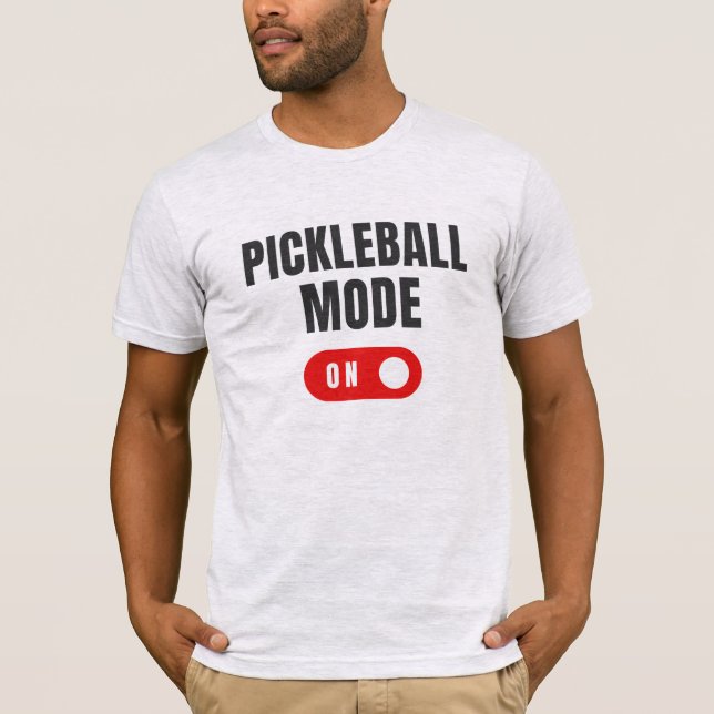 "Modo de pelota encendida" Camisa de pelota para h (Anverso)