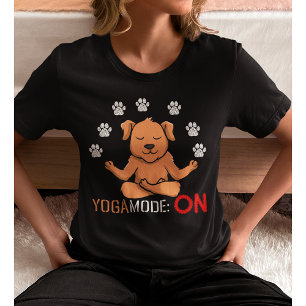 Modo De Yoga En Camiseta De Mujeres Mediadoras