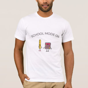 Modo escolar en camiseta