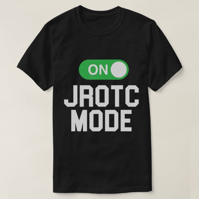 Modo JROTC en camiseta Guay para miembros JROTC (Diseño del anverso)