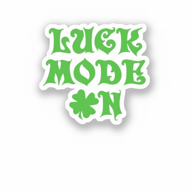 Modo Lcuk On Pegatina (Anverso)