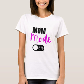 Modo Mamá En Camiseta Día de la Madre De Regalo Gr