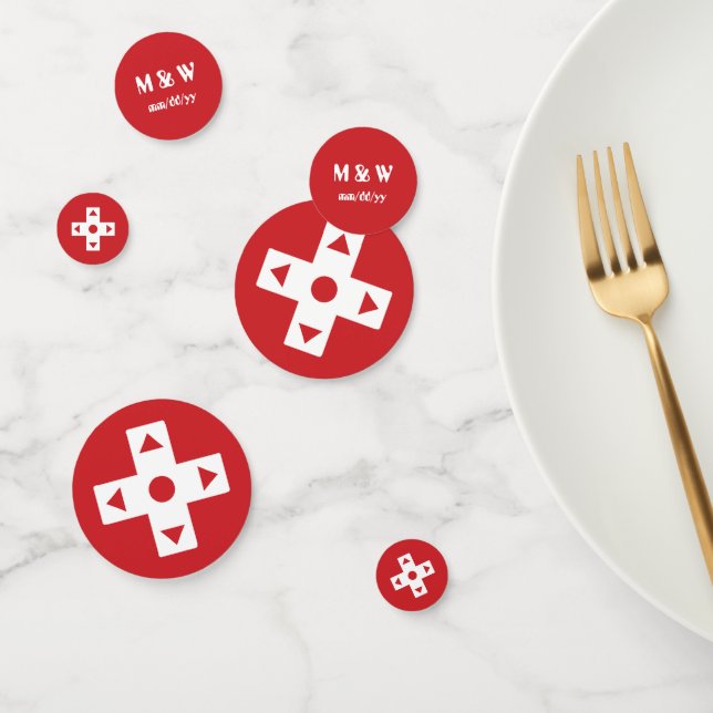 Modo multijugador en confetti de mesa de cerezo (Grupo)