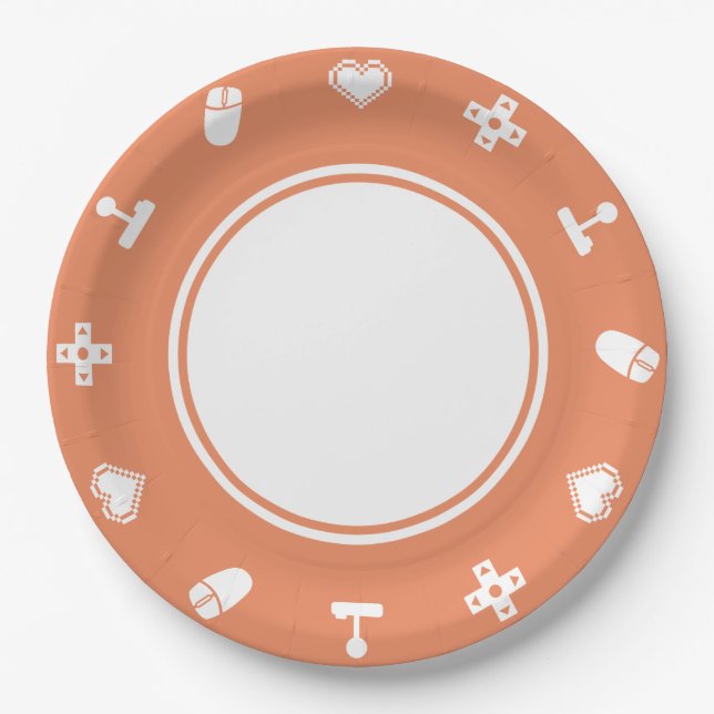 Modo Multijugador en Plato de Papel Coral (Anverso)
