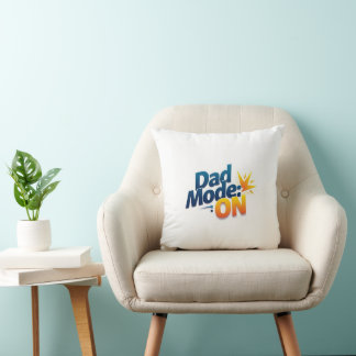 Modo papá gracioso en almohada - Decoración del Dí