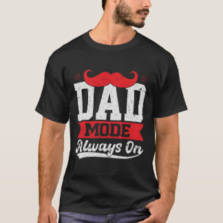 Modo papá Regalo siempre sobre camisetas