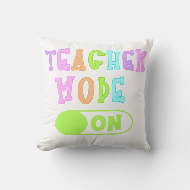 Modo Profesor en Almohada (Anverso)