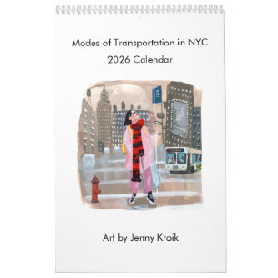 Modos de transporte en NYC, calendario 2026