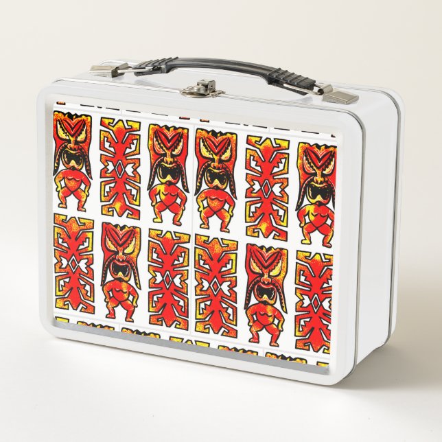 Mog Mog Tiki Warrier Lunch Box (Anverso)