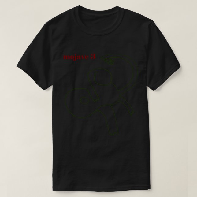 Mojave 3 camiseta clásica (Diseño del anverso)