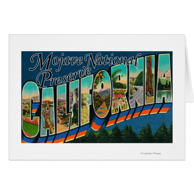 Mojave Nat'l Preserve, California (Anverso (Horizontal))