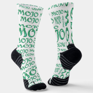 Mojo blanco calcetines de alto rendimiento