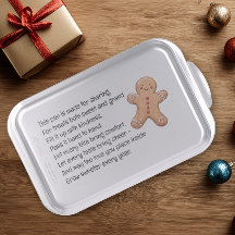 Poema de Compartir Navidad y Hombre de Jengibre