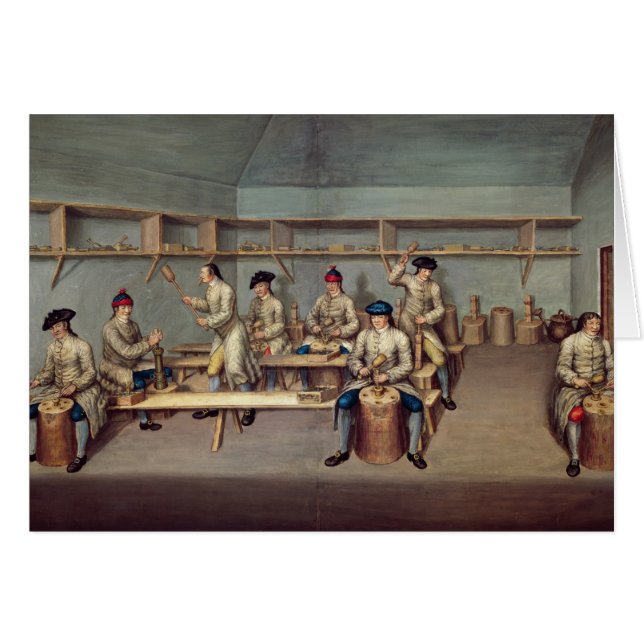 Moldear las pelotillas del polvo (Anverso (Horizontal))