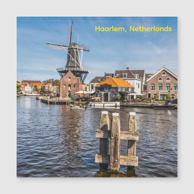 Molen de Adriaan, Haarlem, Países Bajos (Anverso)