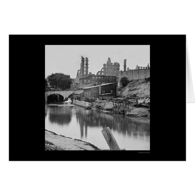 Molino de harina a orillas del río James y Richmon (Anverso (Horizontal))