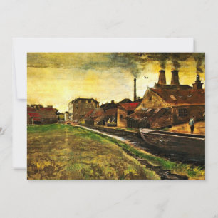 Molino de hierro en La Haya de Vincent van Gogh