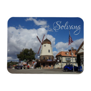 Molino de viento danés Solvang California Imán de