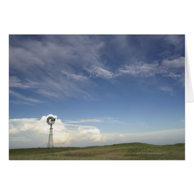 Molino de viento en campo (Anverso (Horizontal))