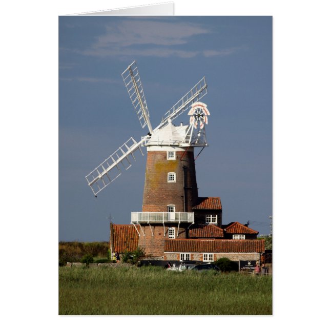Molino de viento en Cley, Norfolk. (Frente)