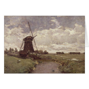 Molino de viento en Leidschendam