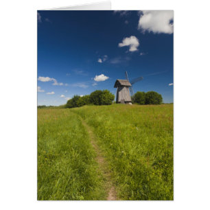 Molino de viento en Mikhailovskoye