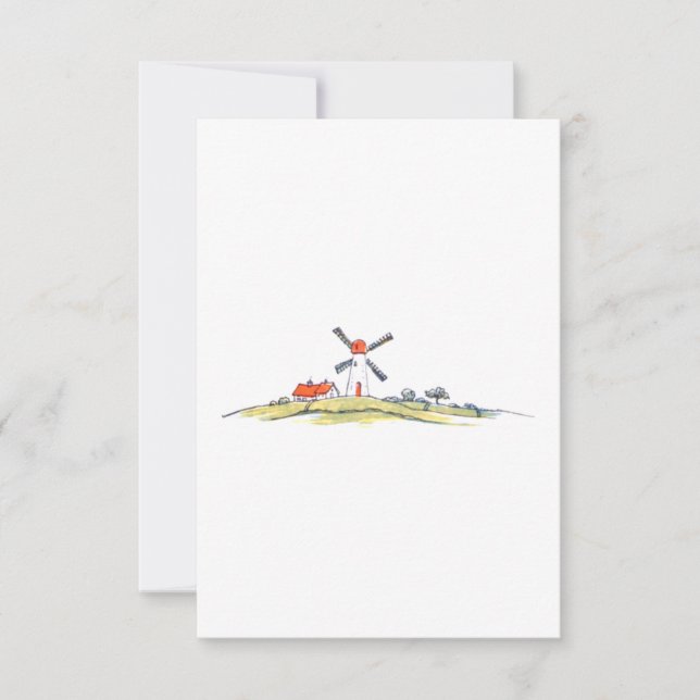 Molino de viento holandés (Anverso)