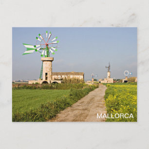 molino postal de viento en Mallorca