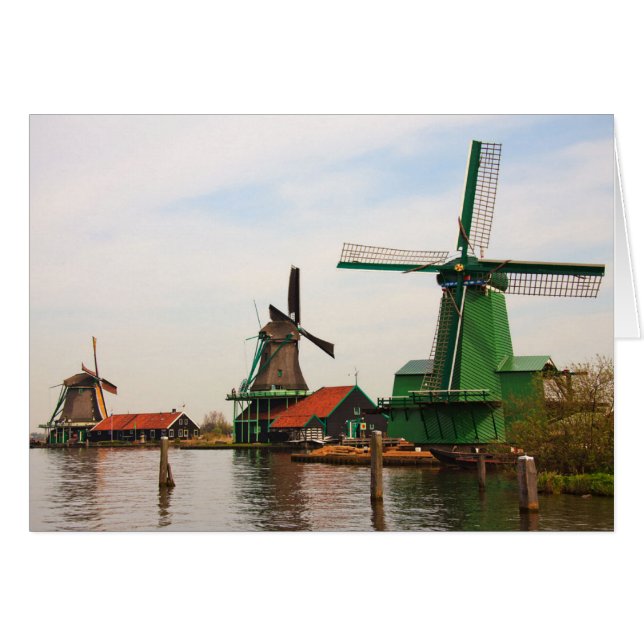Molinos holandeses, Zaanse Schans. (Anverso (Horizontal))