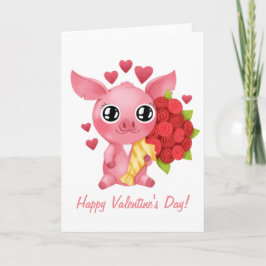 Molly, la tarjeta de El día de San Valentín de mic