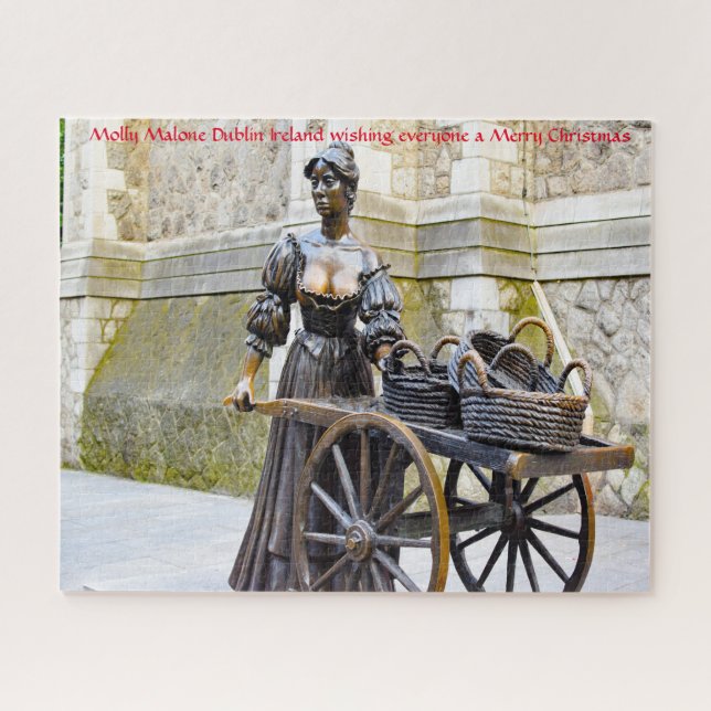 Molly Malone Dublin Ireland. Rompecabezas (Horizontal)
