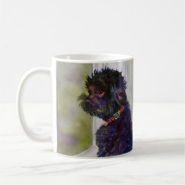 Molly, taza del arte de la acuarela