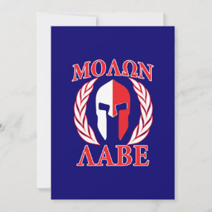 Molon Labe Laurels espartanos Tri Decoración De Co