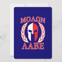 Molon Labe Spartan Armor Laureando la Marina Azul