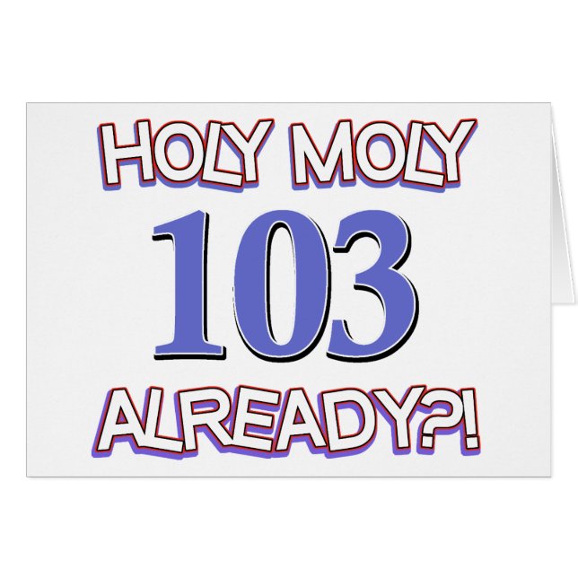 ¿Moly santo 103 ya? (Anverso (Horizontal))