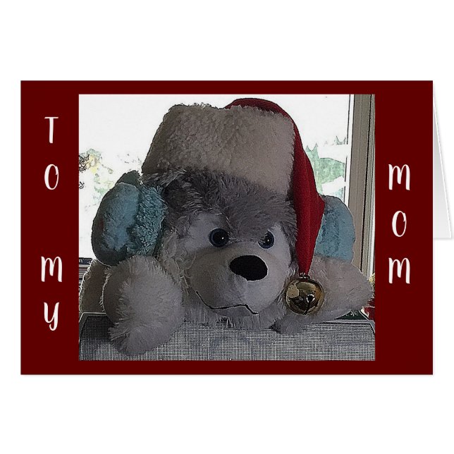 ***MOM***ESTA FELIZ PUP DICE NAVIDADES ESPECIALES (Anverso (Horizontal))