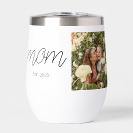 Mom Established Modern Script Photo