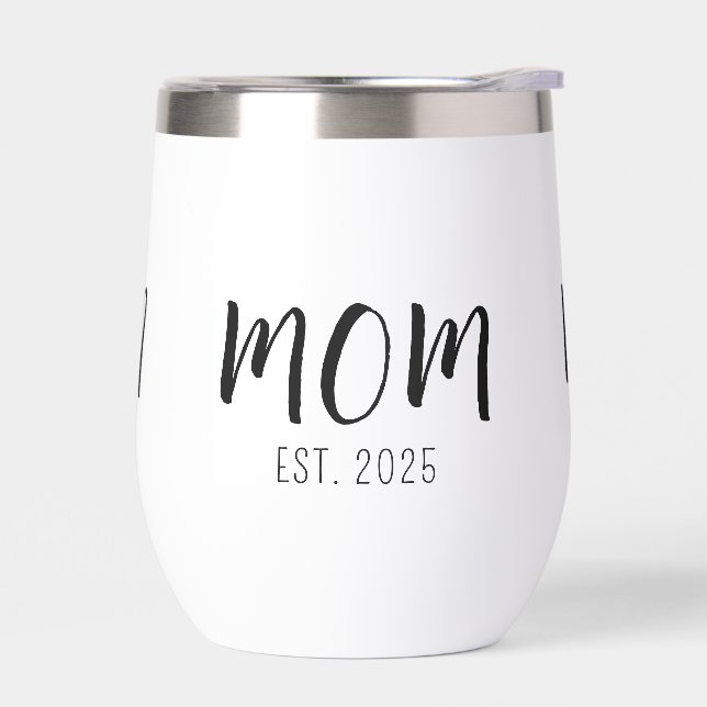 Mom Established New Mom Gift Insulated Tumbler (Izquierdo)